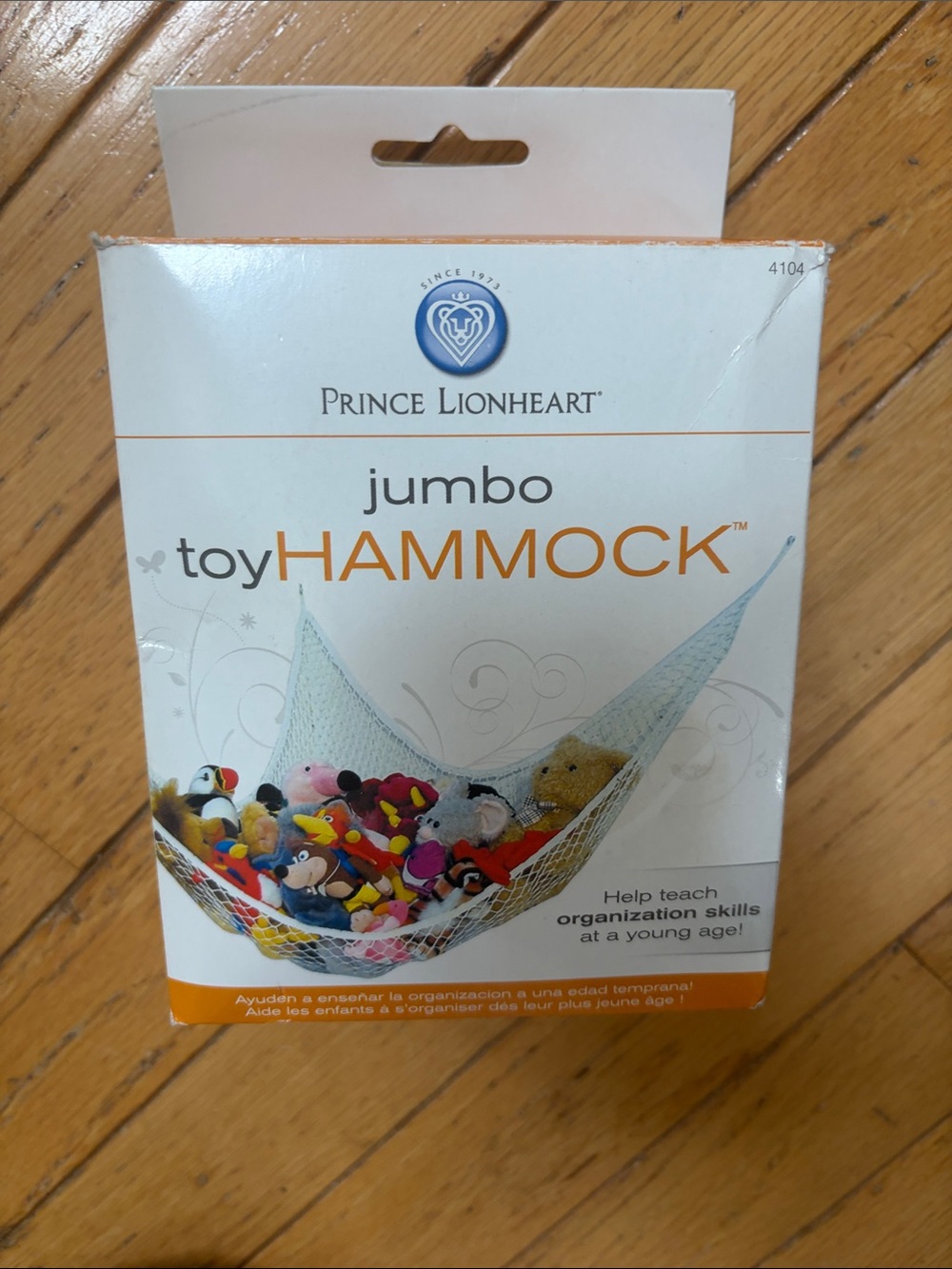 Jumbo Toy Hammock - White